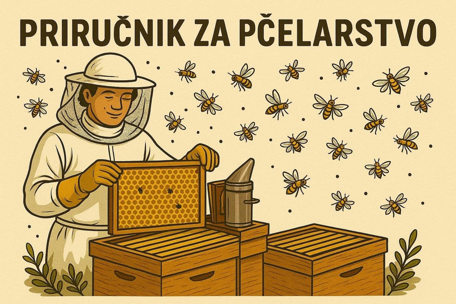 Pčelar na pčelinjaku — vodič za pčelarstvo za početnike